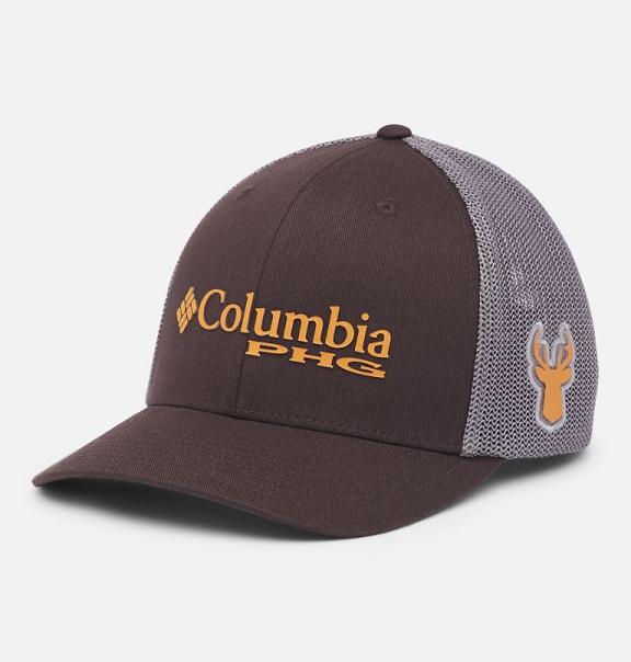 Columbia PHG Mesh Hats Brown For Men's NZ37612 New Zealand